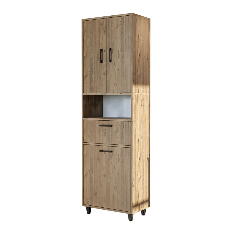RIM - KİRLİ SEPETLİ ÇOK AMAÇLI DOLAP - 200 CM