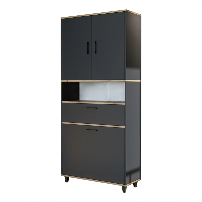 RIM - KİRLİ SEPETLİ ÇOK AMAÇLI DOLAP - 200 CM