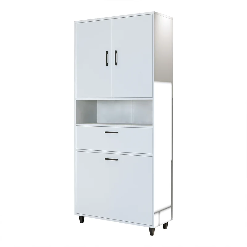 RIM - KİRLİ SEPETLİ ÇOK AMAÇLI DOLAP - 200 CM