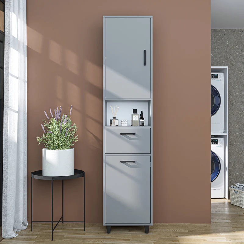 RIM - KİRLİ SEPETLİ ÇOK AMAÇLI DOLAP - 200 CM