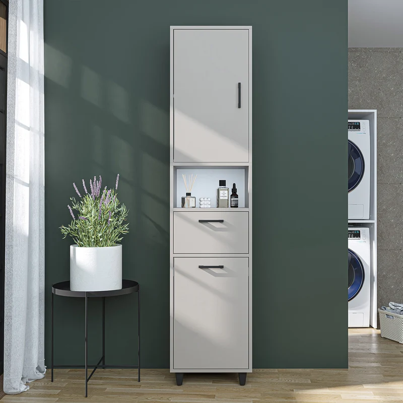 RIM - KİRLİ SEPETLİ ÇOK AMAÇLI DOLAP - 200 CM