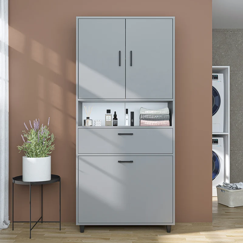 RIM - KİRLİ SEPETLİ ÇOK AMAÇLI DOLAP - 200 CM