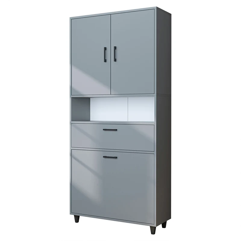 RIM - KİRLİ SEPETLİ ÇOK AMAÇLI DOLAP - 200 CM