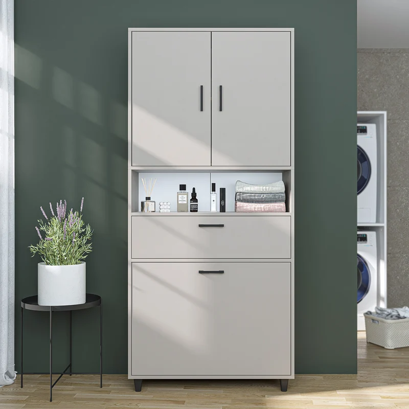 RIM - KİRLİ SEPETLİ ÇOK AMAÇLI DOLAP - 200 CM