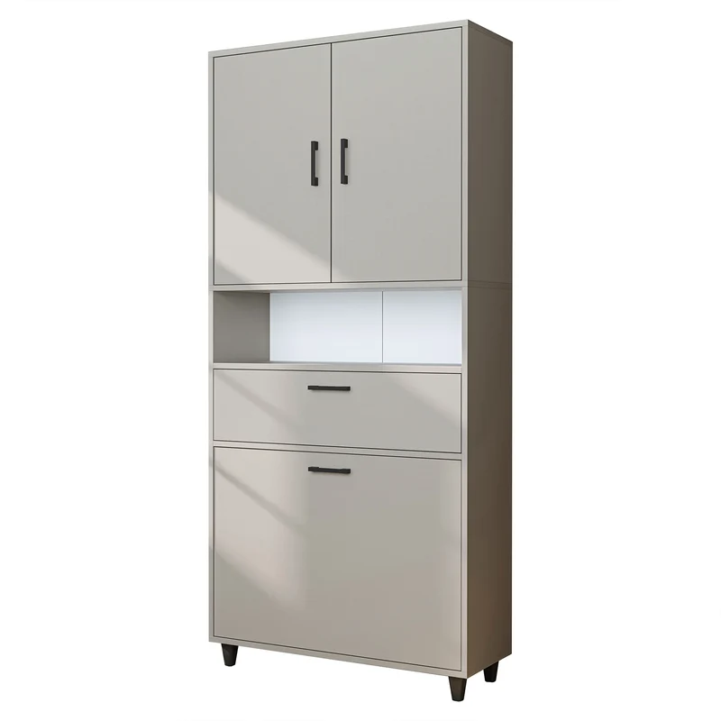 RIM - KİRLİ SEPETLİ ÇOK AMAÇLI DOLAP - 200 CM