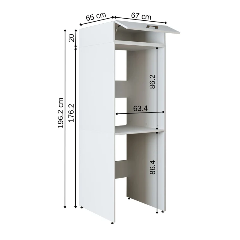 Çamaşır ve Kurutma Makinesi Dolabı - Duo+D1