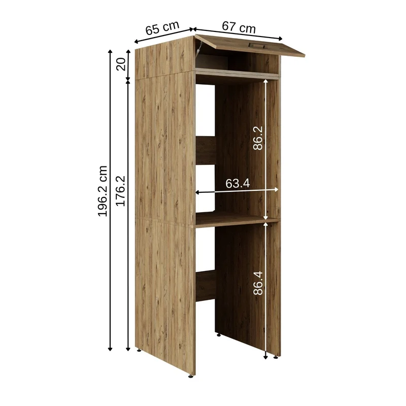 Çamaşır ve Kurutma Makinesi Dolabı - Duo+D1