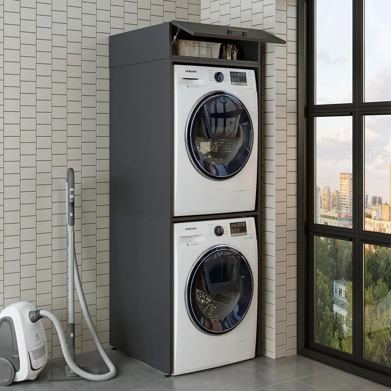 Çamaşır ve Kurutma Makinesi Dolabı - Duo+D1