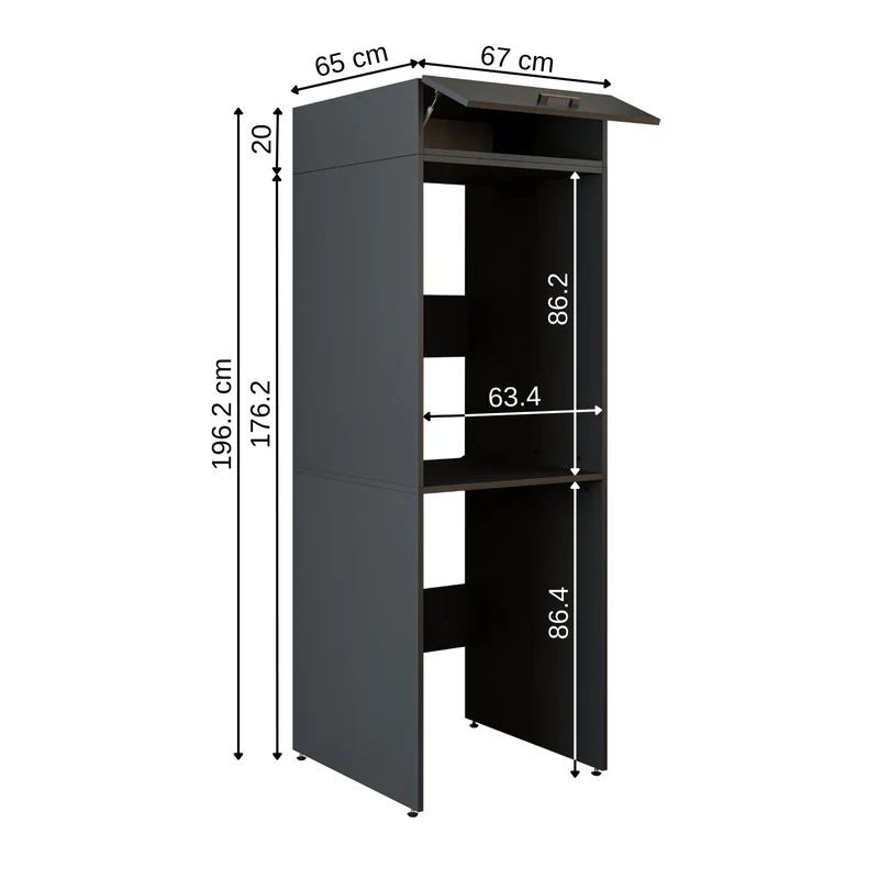Çamaşır ve Kurutma Makinesi Dolabı - Duo+D1