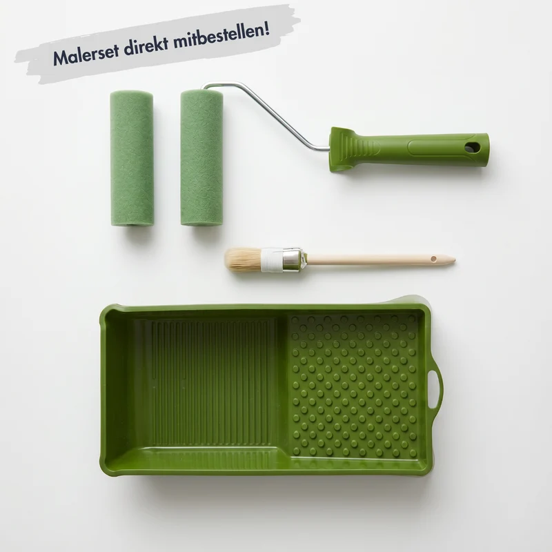 Möbelfarbe ohne Schleifen, Salbei 750ml Kreidefarbe ideal für IKEA Möbel, Kreidelack für ca. 6m²
