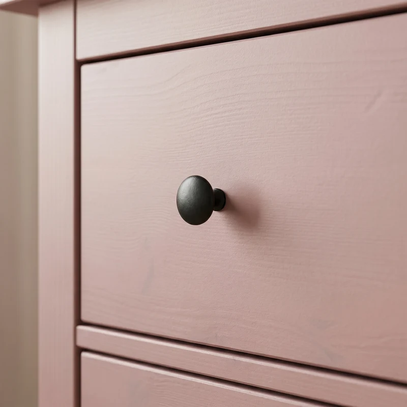 Möbelfarbe ohne Schleifen, Rosa 750ml Kreidefarbe ideal für IKEA Möbel, Kreidelack für ca. 6m²