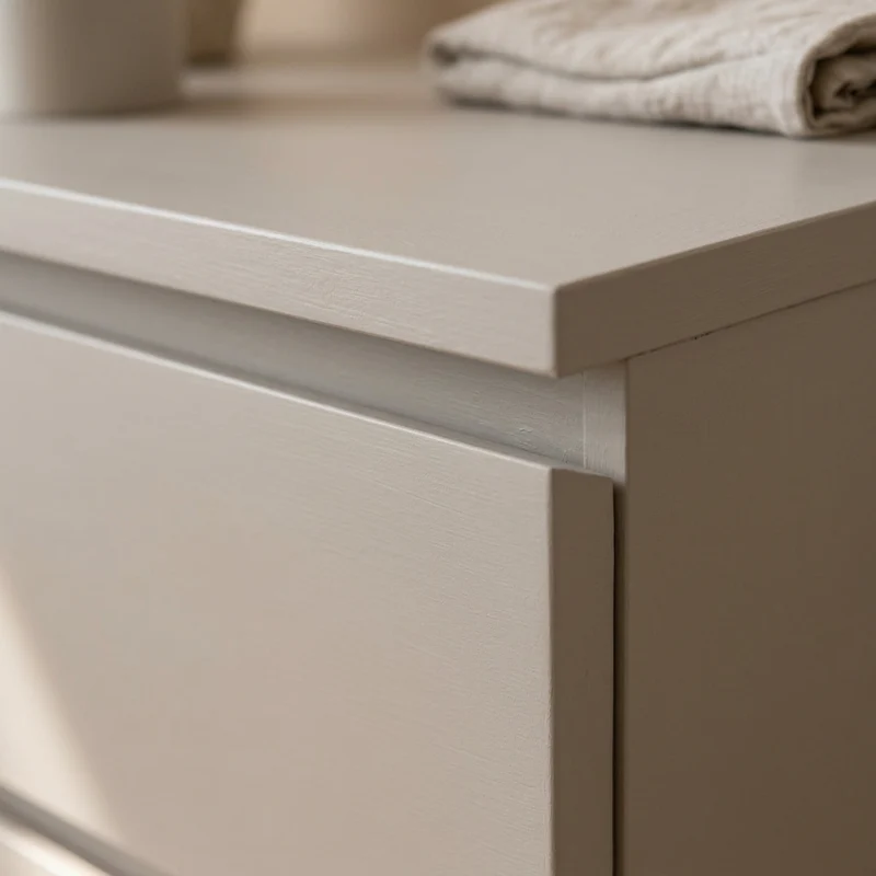 Möbelfarbe ohne Schleifen, Beige 750ml Kreidefarbe ideal für IKEA Möbel, Kreidelack für ca. 6m²