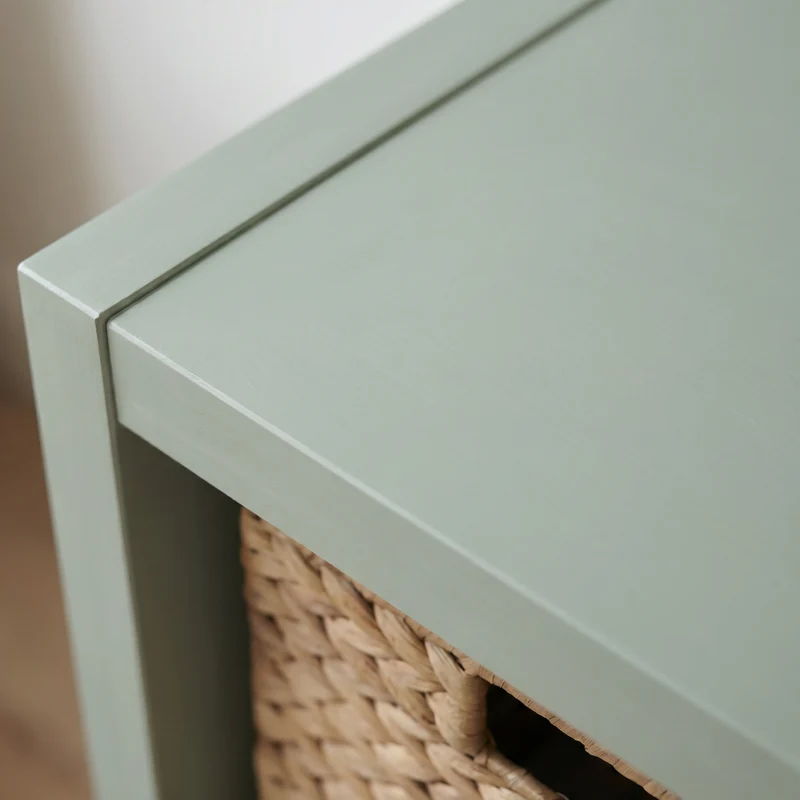 Möbelfarbe ohne Schleifen, 750ml Kreidefarbe ideal für IKEA Möbel, Kreidelack in Weiß, Beige, Rosa, Blau & Grün, für ca. 6m²