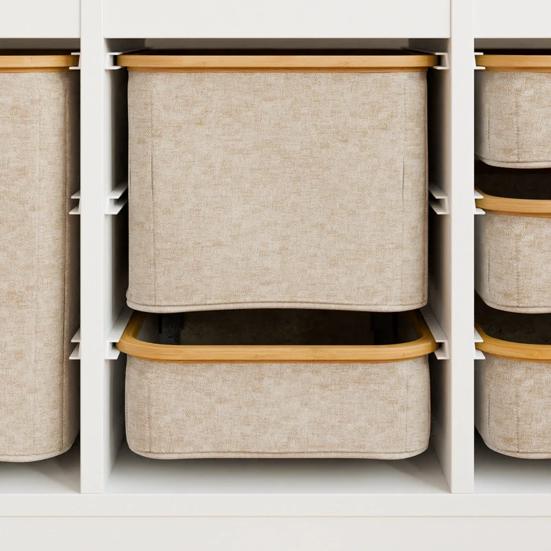 Box für IKEA Trofast Regal in Beige - verschiedene Größen