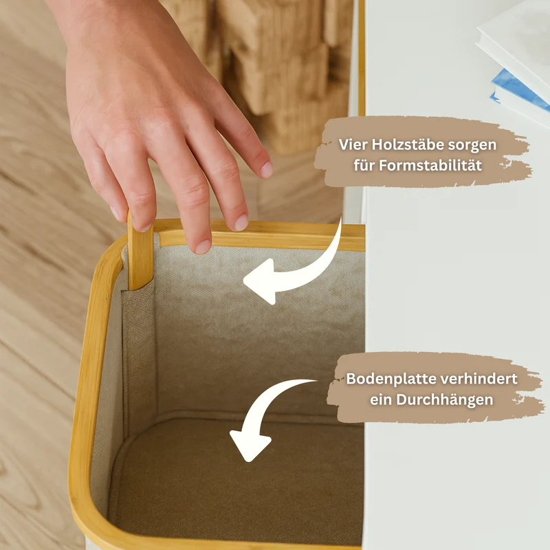 Box für IKEA Trofast Regal in Beige - verschiedene Größen