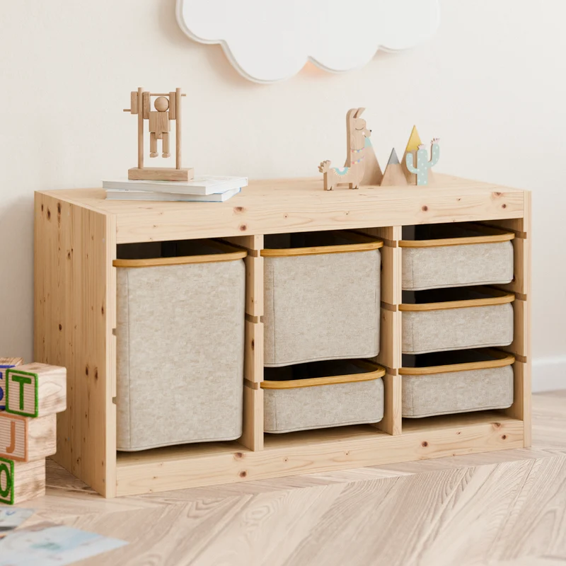 Box für IKEA Trofast Regal in Beige - verschiedene Größen
