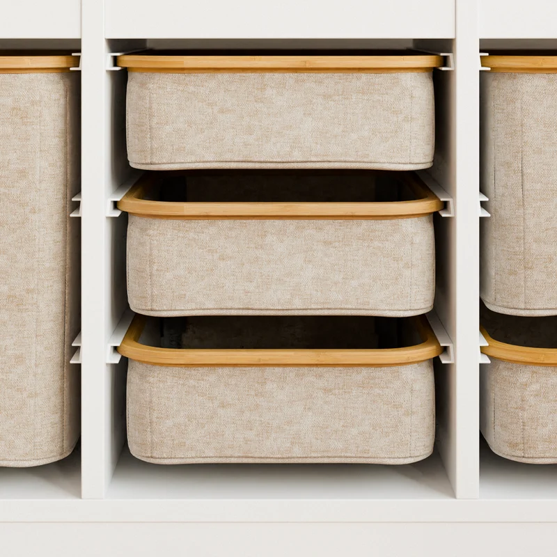 Box für IKEA Trofast Regal in Beige - verschiedene Größen