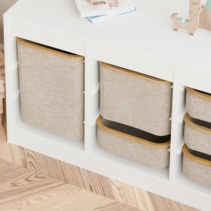 Box für IKEA Trofast Regal in Beige - verschiedene Größen