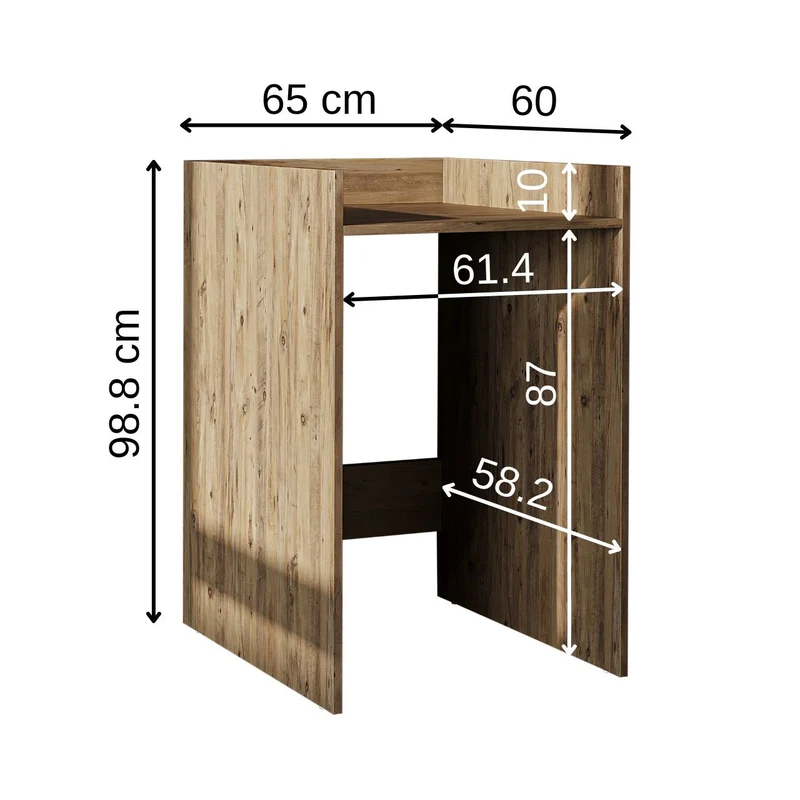 Çamaşır Makinesi Dolabı - Derin-65cm