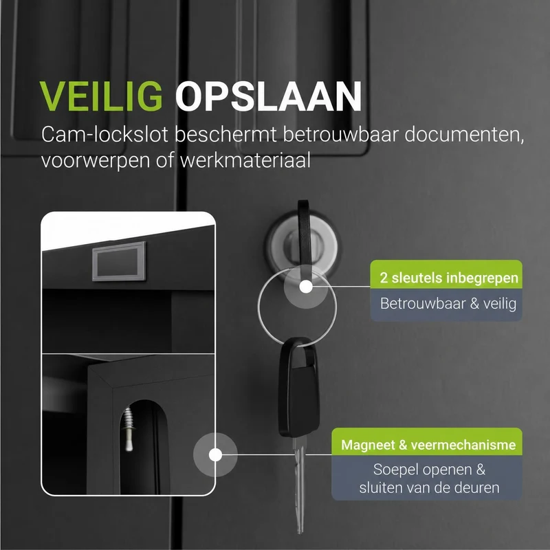 Aktenschrank aus Metall