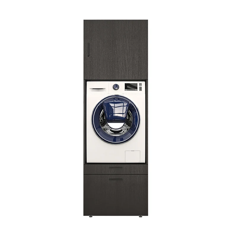 Roomart wasmachinekast SERIE 2, 67 cm, met uittrekplateau en opzetstuk, in 3 kleuren