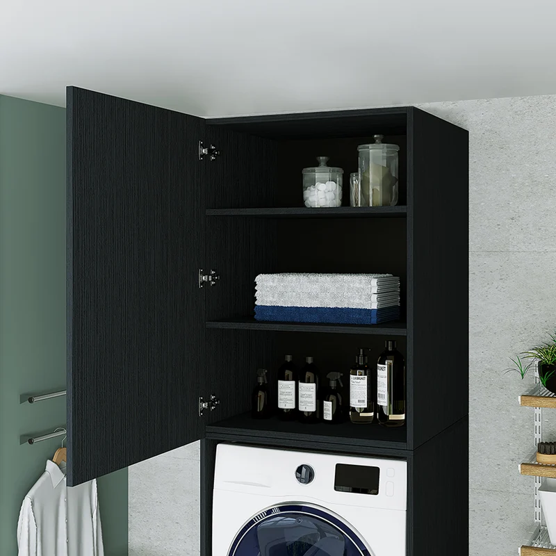 Roomart wasmachinekast SERIE 2, 67 cm, met uittrekplateau en opzetstuk, in 3 kleuren