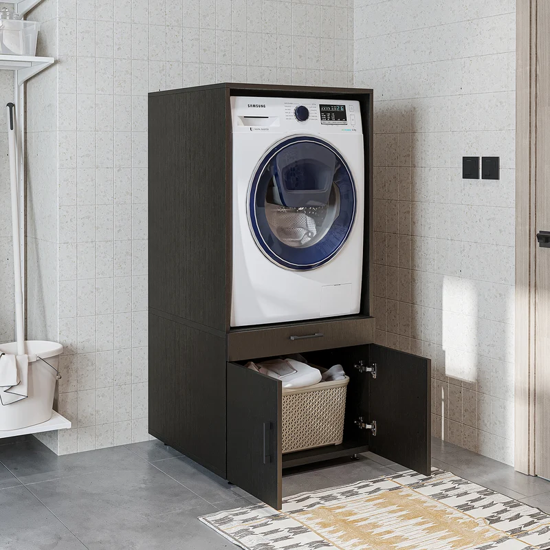Roomart wasmachinekast SERIE 3, 67 cm, 145 cm hoog, in 3 kleuren