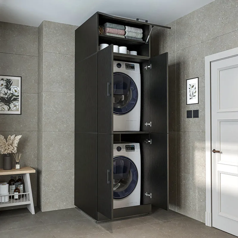 Roomart wasmachinekast DORA-II, 70 cm, voor wasmachine en droger, in 5 kleuren