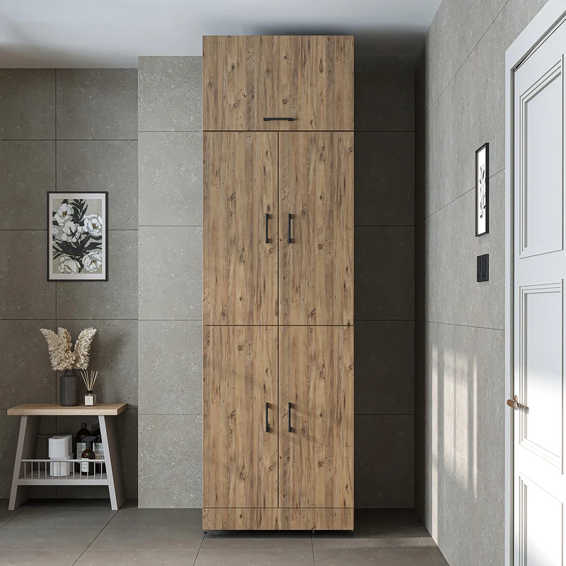 Roomart wasmachinekast DORA-II, 70 cm, voor wasmachine en droger, in 5 kleuren