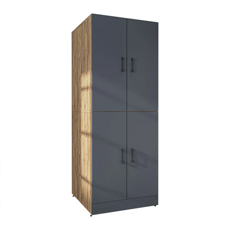 Roomart wasmachinekast DORA-II, 70 cm, voor wasmachine en droger, in 5 kleuren