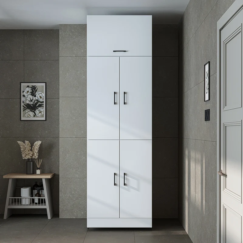 Roomart wasmachinekast DORA-II, 70 cm, voor wasmachine en droger, in 5 kleuren