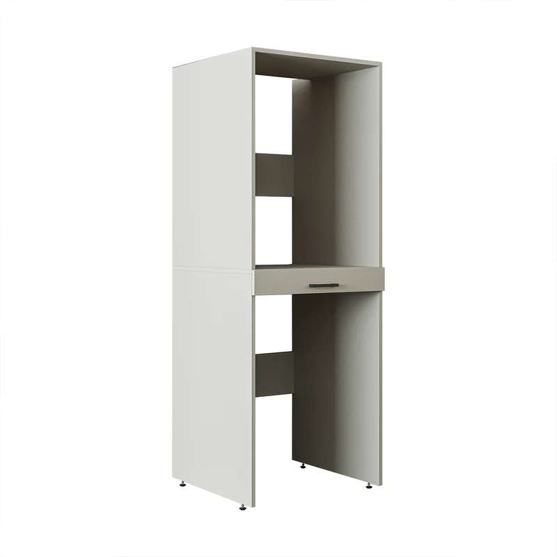 Roomart Waschmaschinenschrank DUO-I, 67 cm, für Waschmaschine und Trockner