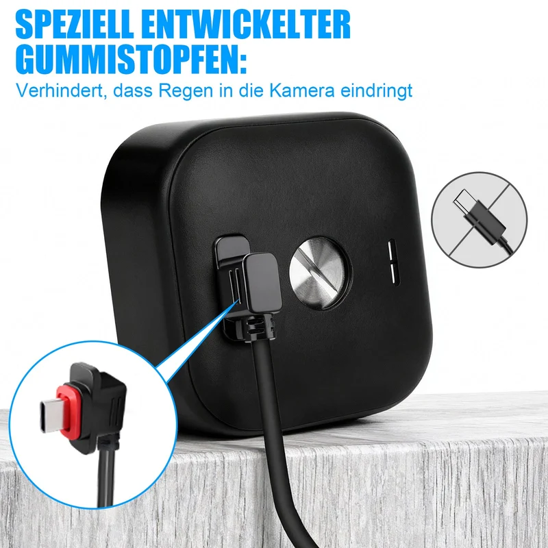3W Solar-Ladegerät für Blink Outdoor Kameras – Zuverlässige Solarstromversorgung
