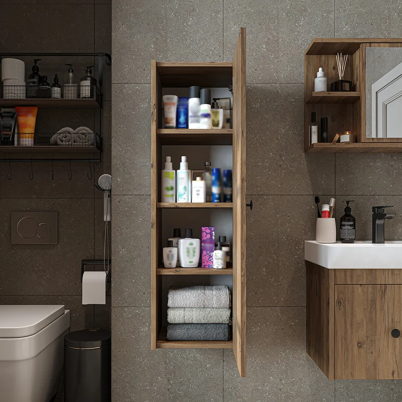 Roomart Badschrank ADA, 110 cm, wandhängend mit Soft-Close-Tür, in 4 Farben