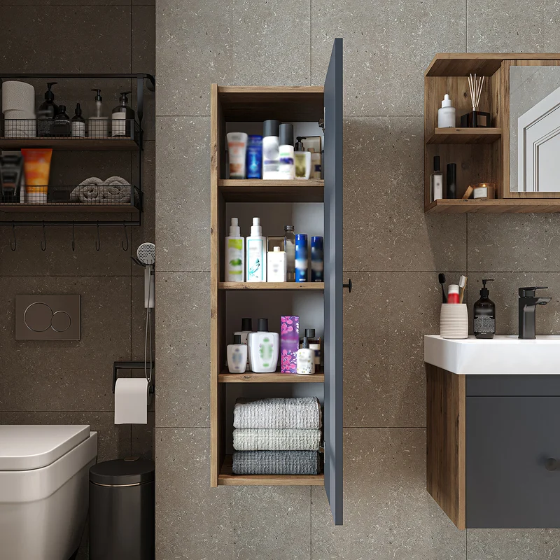 Roomart Badschrank ADA, 110 cm, wandhängend mit Soft-Close-Tür, in 4 Farben
