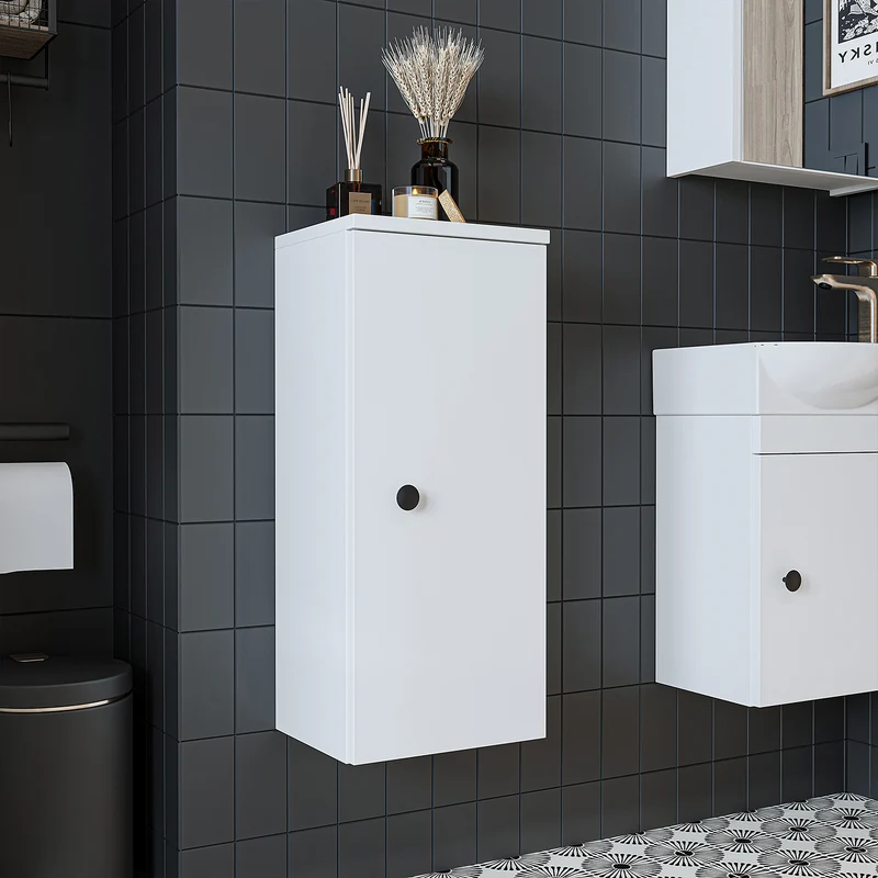 Roomart Badschrank PUNTO, 70 cm, wandhängend mit Soft-Close-Tür, in 4 Farben