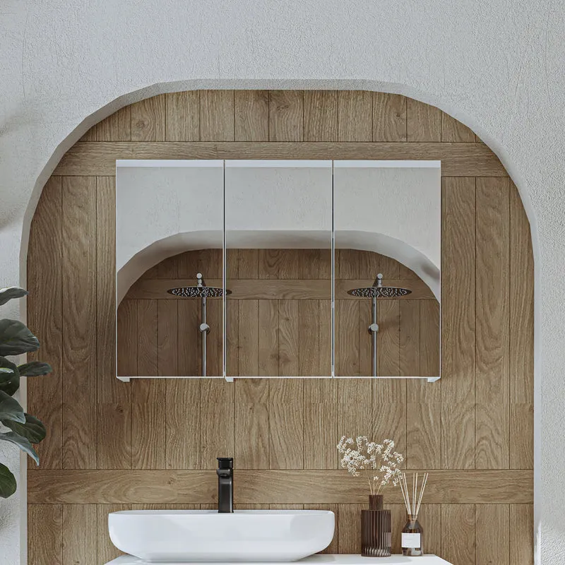Roomart Badezimmer Spiegelschrank GUSTO, 75, 90 oder 105 cm, mit Soft-Close, in 2 Farben