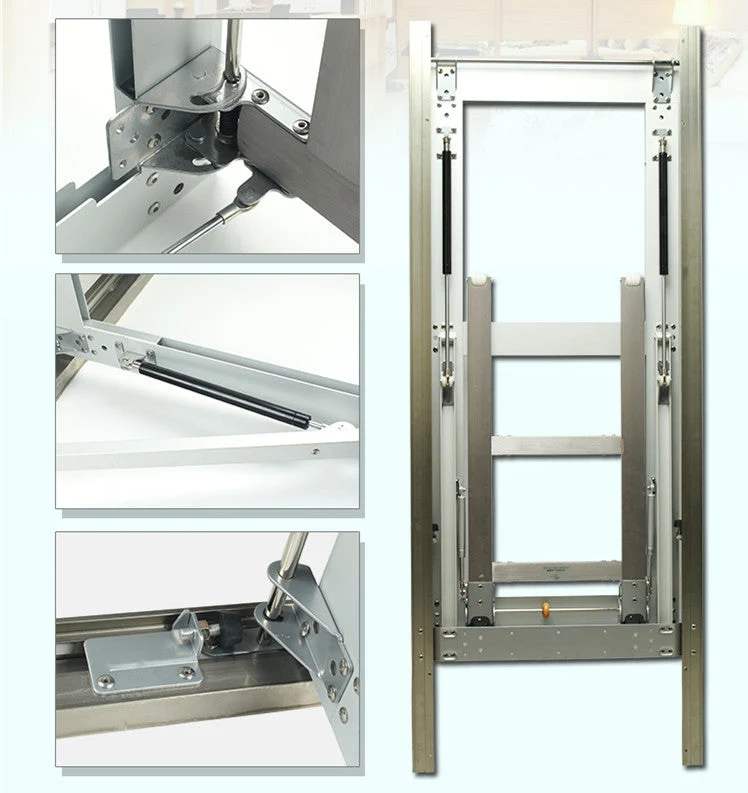 Unsichtbares Klapptisch-Mechanismus-Set zur Wandmontage