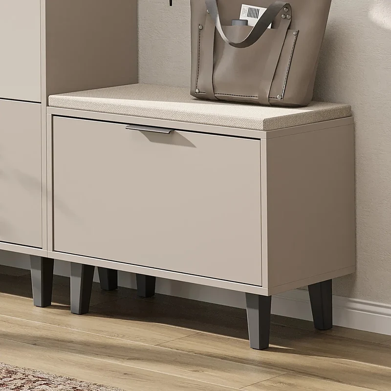 Roomart zitbank NORD met schoenklep en zitkussen, 73,6 cm, in 2 kleuren