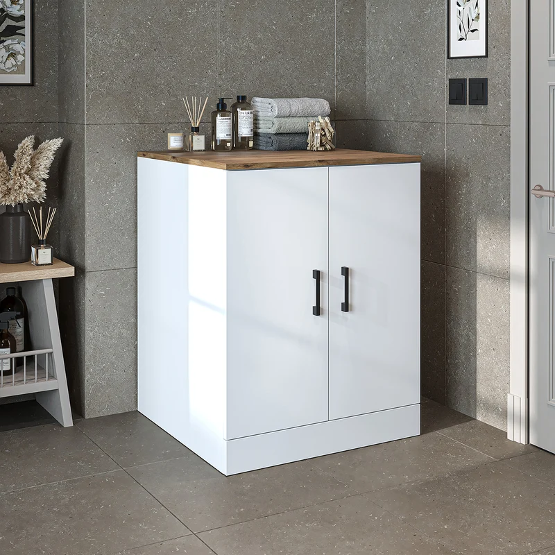 Roomart Waschmaschinenschrank ATLANTIC-II, 70 cm, Unterschrank für Frontlader, in 4 Farben