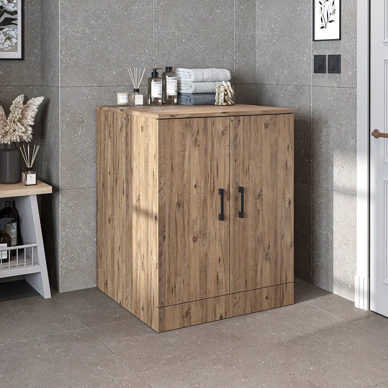 Roomart Waschmaschinenschrank ATLANTIC-II, 70 cm, Unterschrank für Frontlader, in 4 Farben