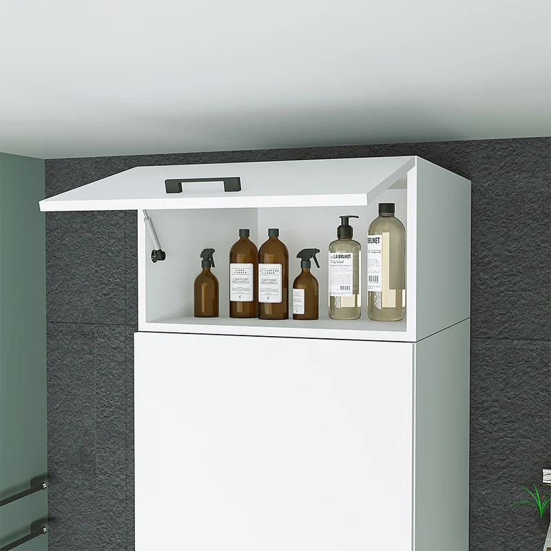 Roomart Hochschrank 60 cm, 205 oder 240 cm hoch, mit Einlegeböden, in 3 Farben