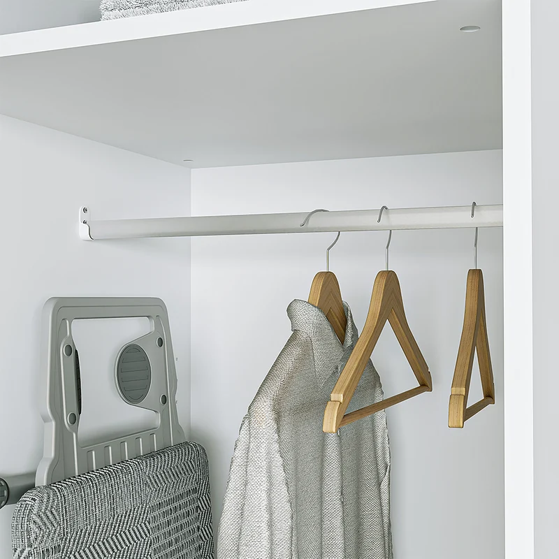 Roomart Hochschrank 60 cm, 205 oder 240 cm hoch, mit Einlegeböden, in 3 Farben