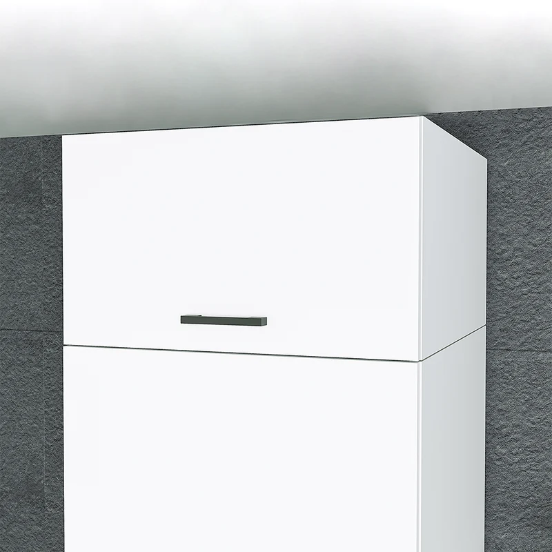 Roomart Hochschrank 60 cm, 205 oder 240 cm hoch, mit Einlegeböden, in 3 Farben