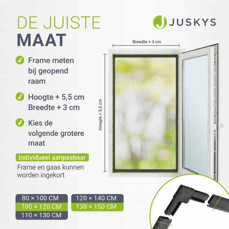 Fliegengitter für Fenster