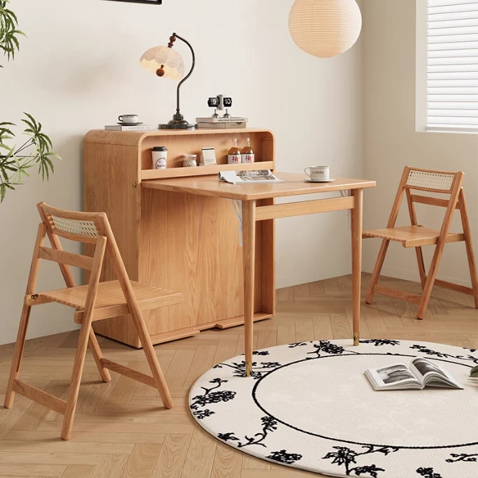 Platzsparender 3-in-1-Klappschreibtisch mit verstecktem Bett