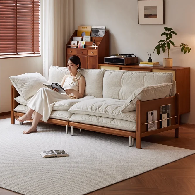 Vielseitiges 3-in-1-Schlafsofa Cloud mit integriertem seitlichen Stauraum