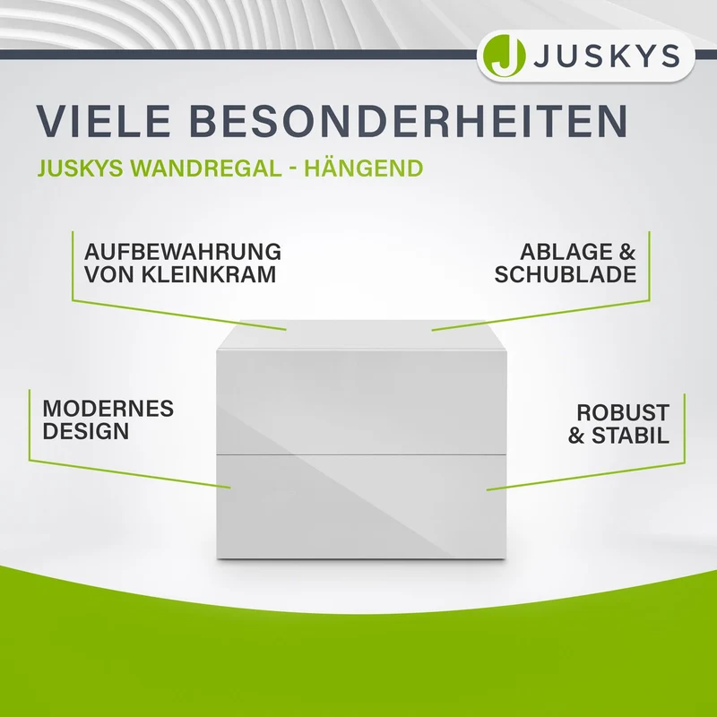 Wandschrank Nachttisch hängend