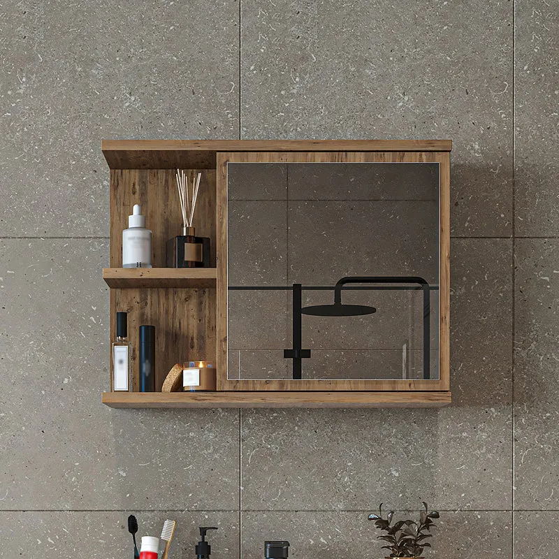 Roomart 4-delige badkamermeubelset ADA, 60 cm, met wastafel en kolomkast, in 5 kleuren
