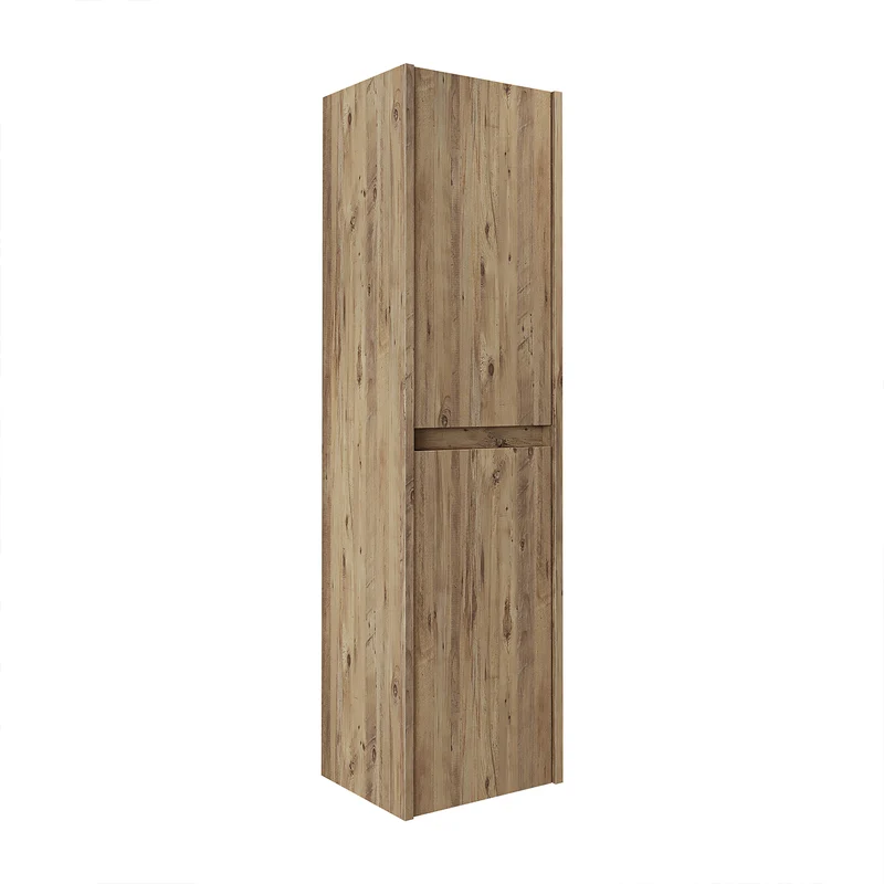 Roomart 3-teiliges Badmöbel-Set MELONA-S1, 65 cm, ohne Becken, mit Hochschrank, in 4 Farben